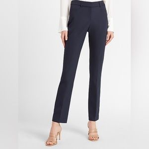 Express Columnist Mid Rise Slim Pant | Black | Size 8